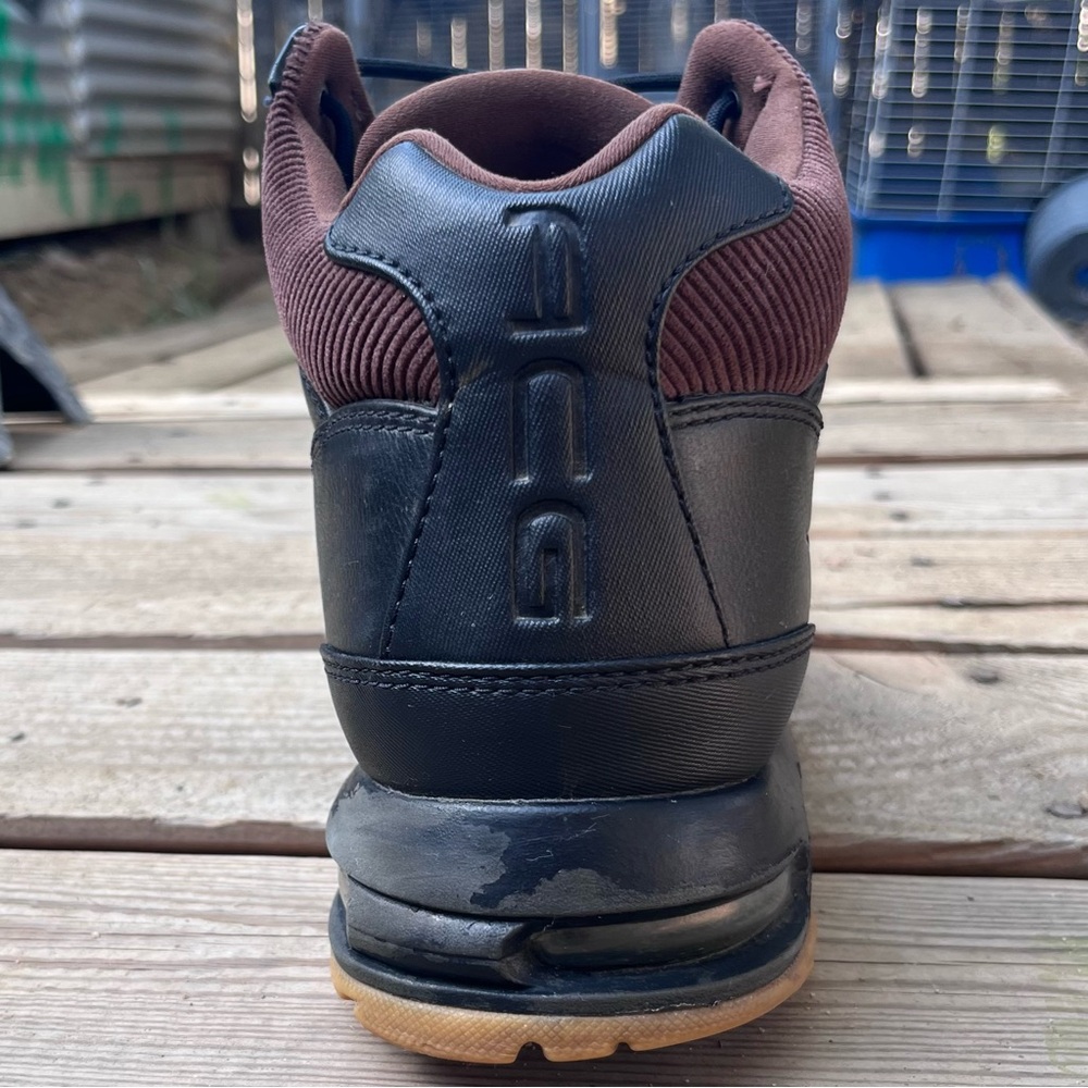 Nike Air Max Goadome SE 2021 Black/Brown ACG Leather Boots men’s sz 11 - Picture 8 of 13